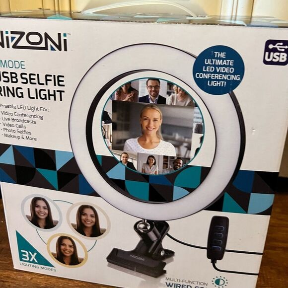 Nizoni 3 Mode Usb selfie ring light - Picture 6 of 6